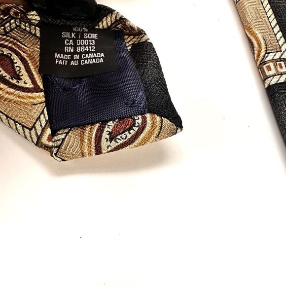 Vintage Christian Dior Silk Tie - Picture 8 of 8